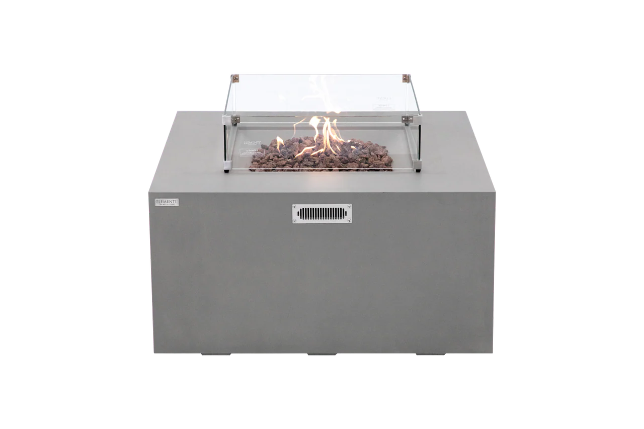 Elementi Rocky Fire Table - 43" - Hidden Tank