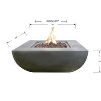 Modeno Westport Fire Table - 34"