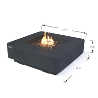 Elementi Plus Bergamo Fire Table - 42"