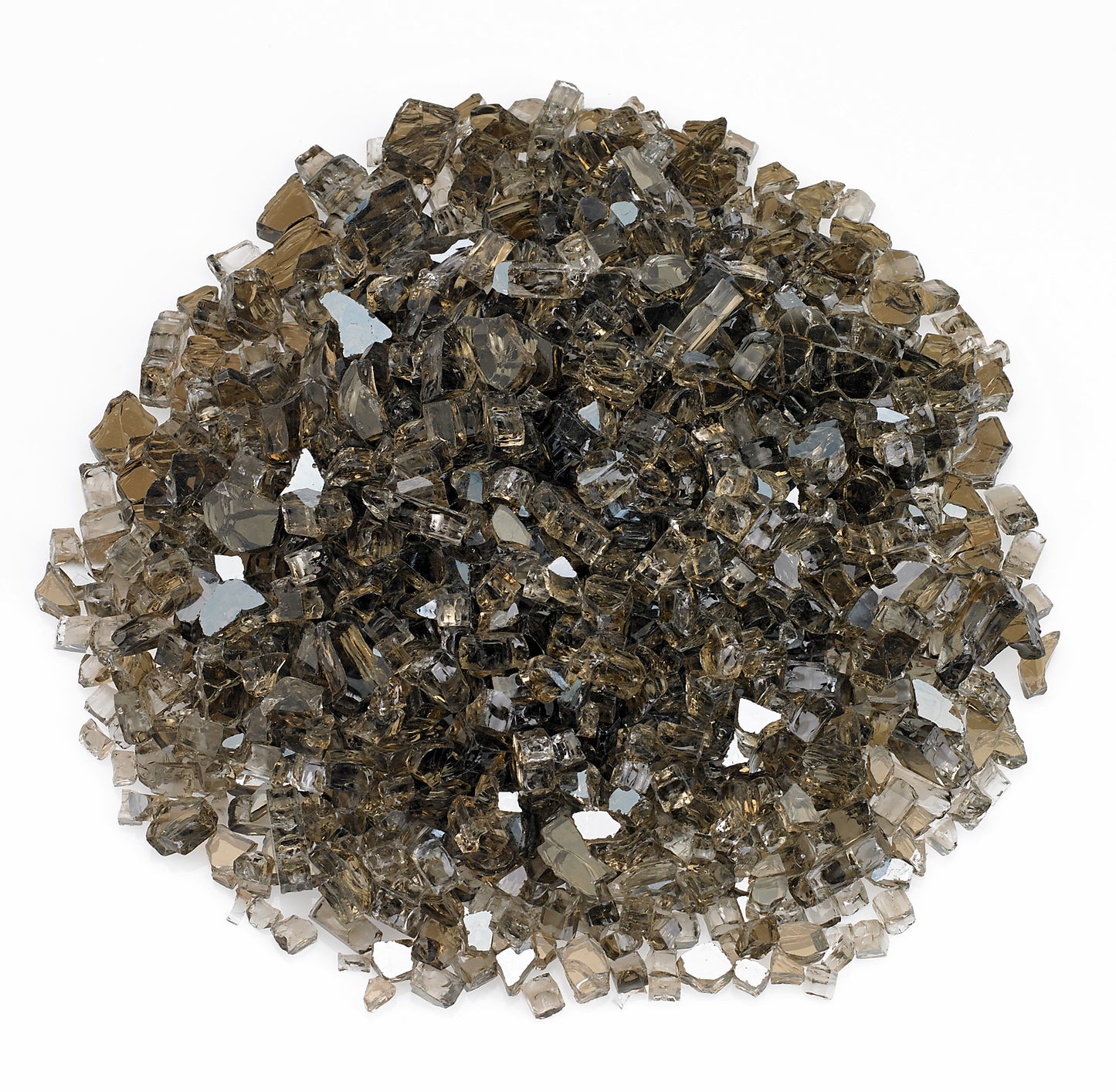 1/4" Reflective Bronze Fire Glass