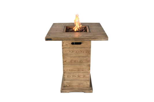 Elementi Rova Bar Height Fire Table - 34"