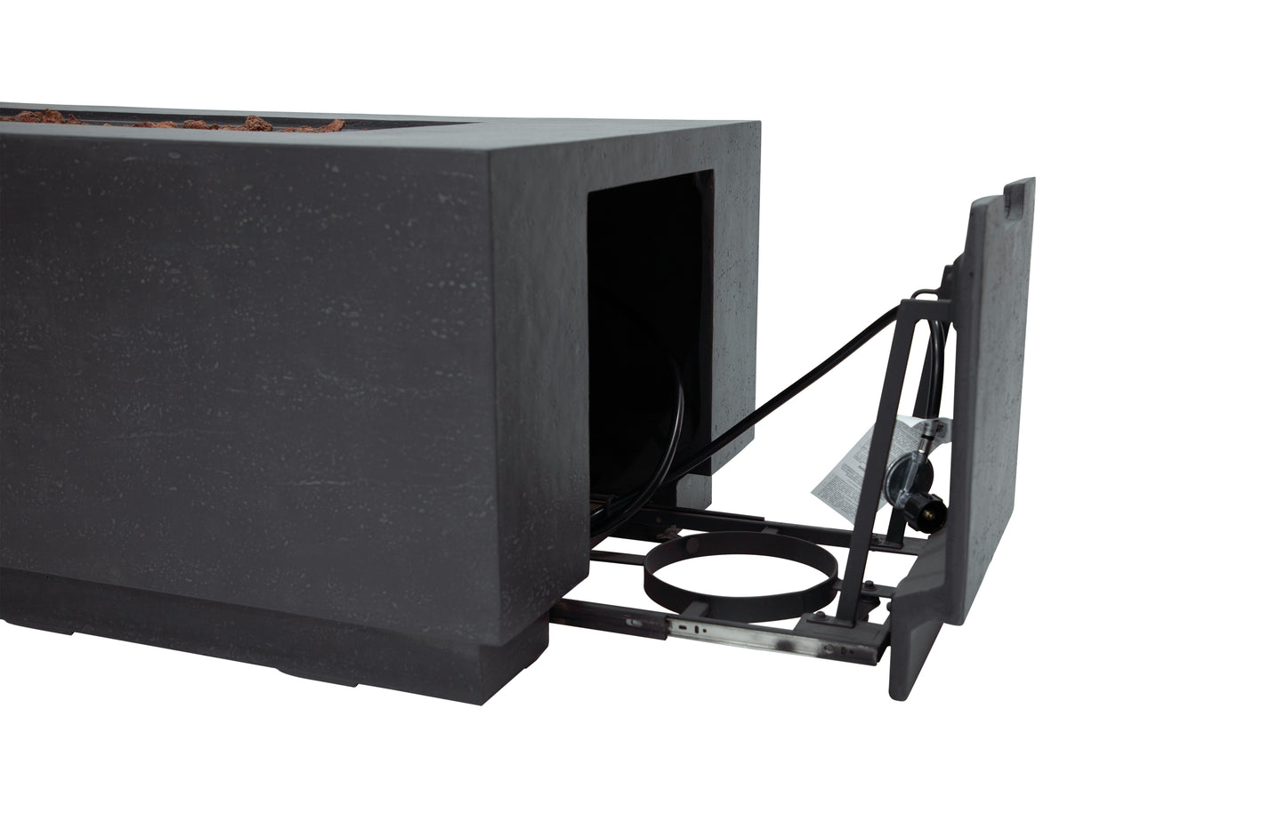 Elementi Andes Fire Table - 66" - Hidden Tank