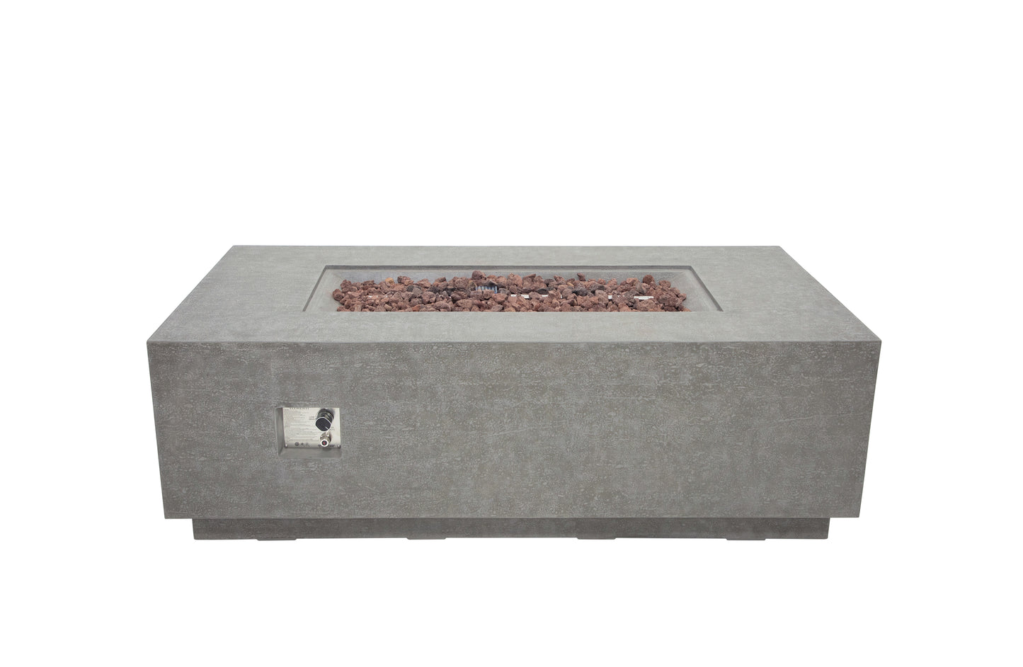 Elementi Andes Fire Table - 66" - Hidden Tank