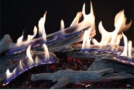 Western Driftwood Bedrock Traditional Logs - GlowFire