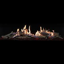 Western Driftwood Bedrock Traditional Logs - GlowFire