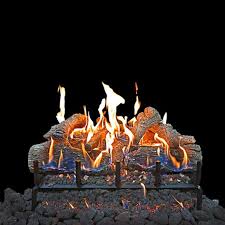 Arizona Weathered Oak Charred Logs - GlowFire