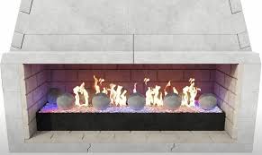 Bedrock Contemporary Drop-In Burner - Electronic Ignition - NG