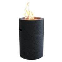 Modeno Lava Tube Column Fire Pit - 18"