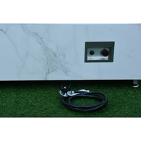 Elementi Plus Carrara Fire Table - 60"