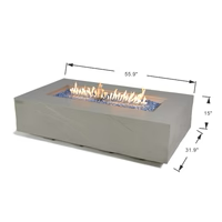Elementi Plus Meteora Fire Table - 56"