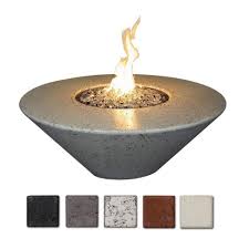 Grand Canyon Olympus Fire Table - Round - 18"H
