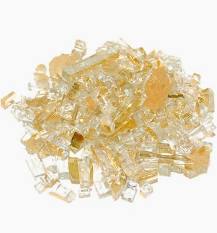 Gold Reflective Fyre Glass