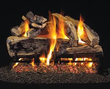 Charred Rugged Split Oak